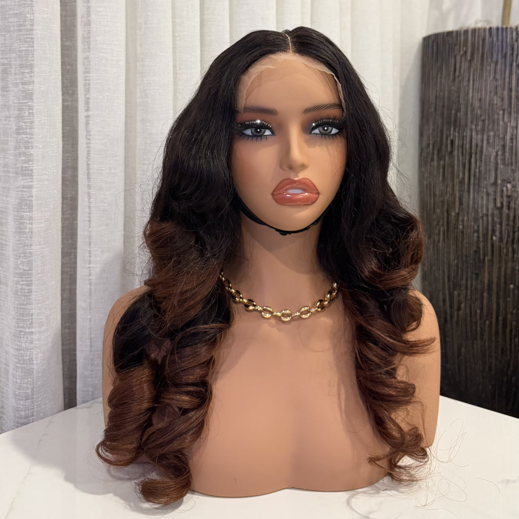 20” Wavy Virgin Wig