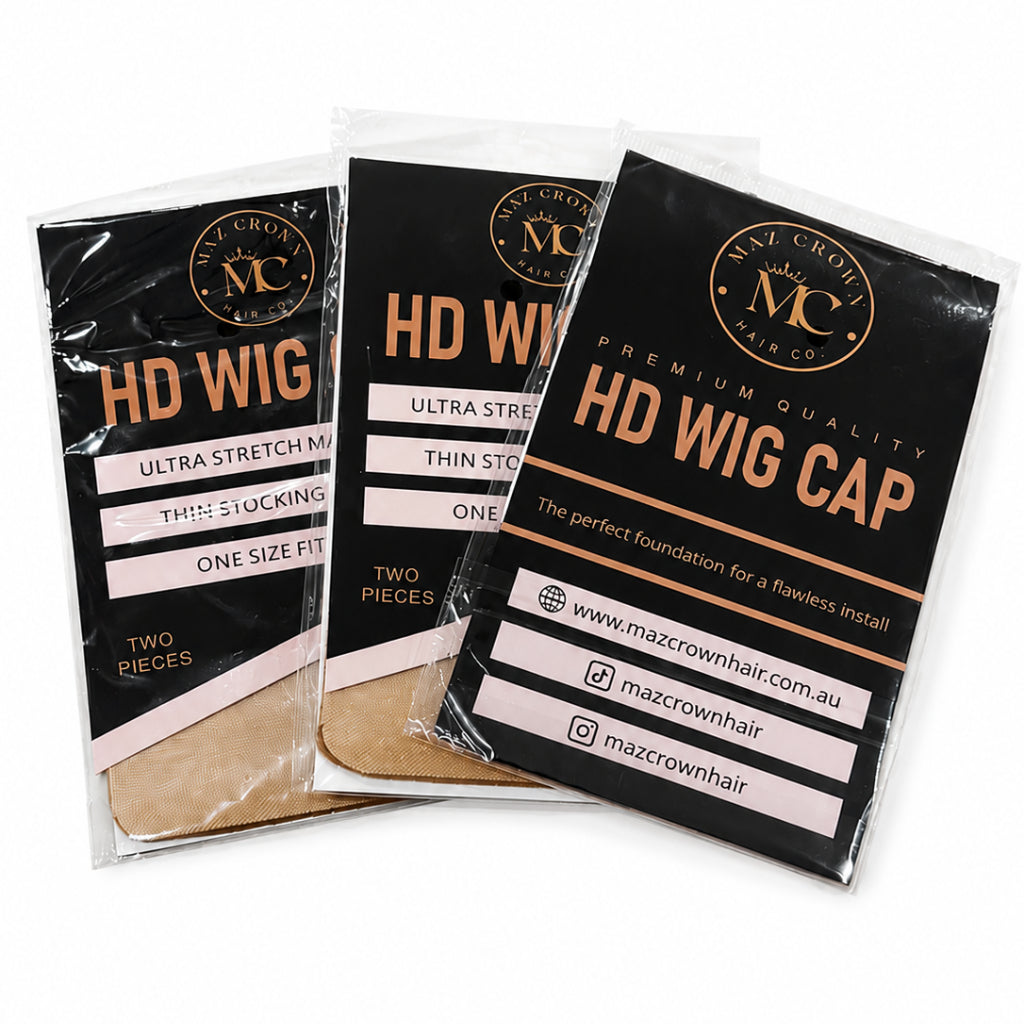 Ultra Stretchy HD Wig Caps (2 Pack)