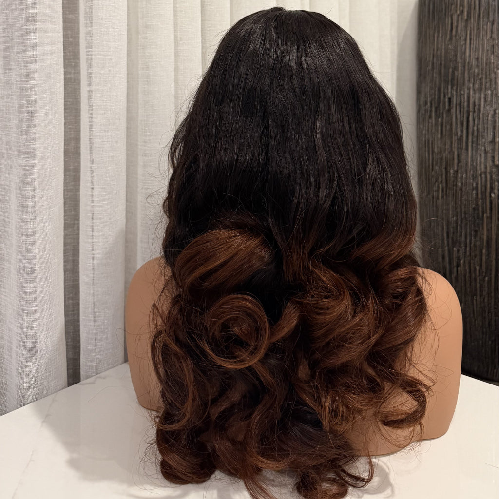 20” Wavy Virgin Wig