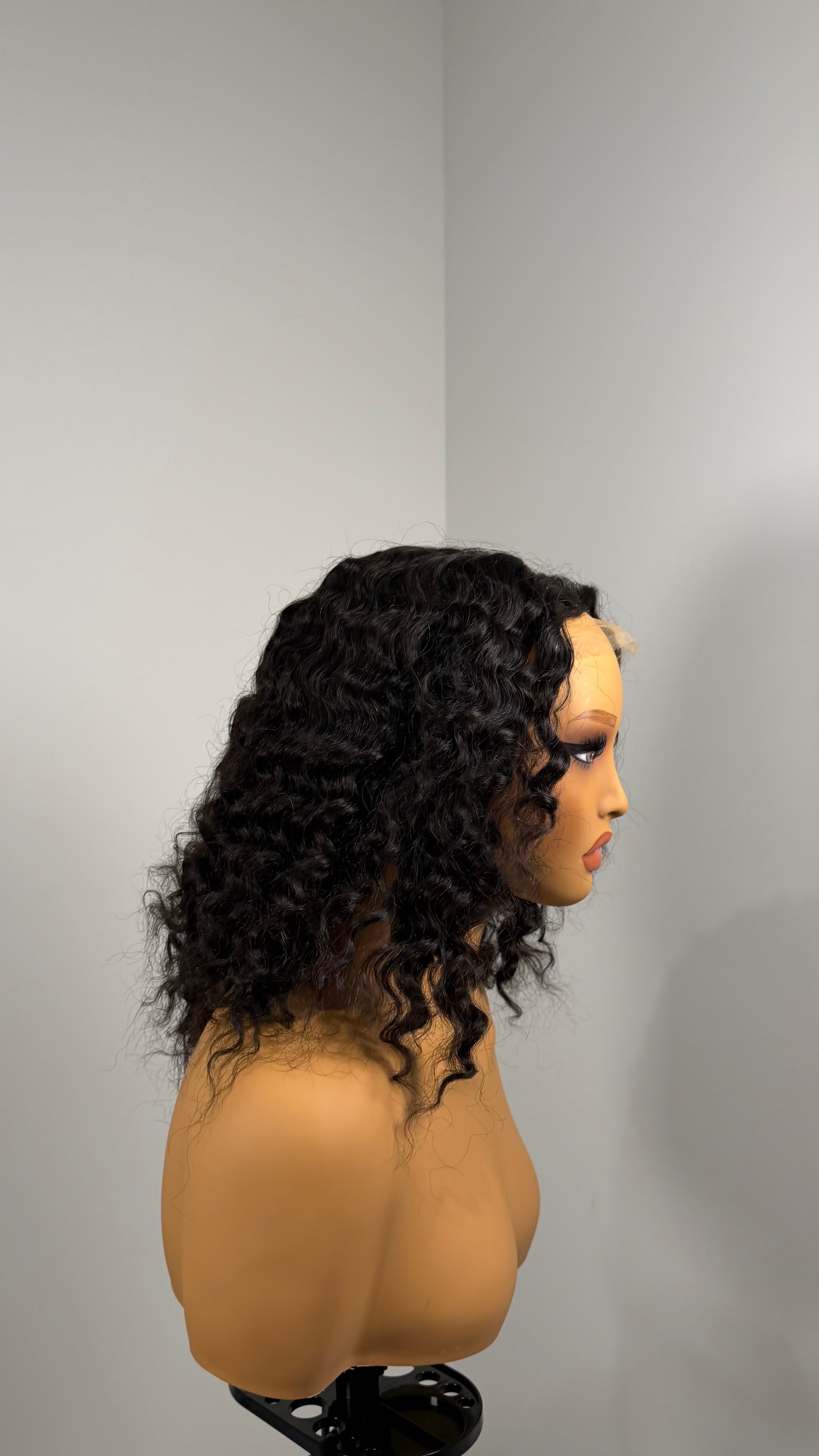 10” Virgin Deep Wave Wig